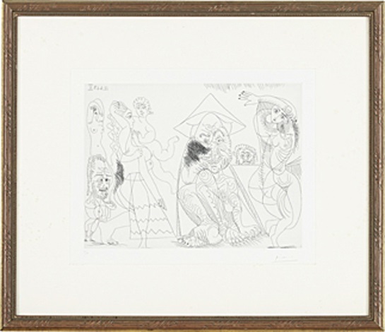 ピカソ347 347 series No.32 347シリーズ No.32 by Pablo Picasso on artnet